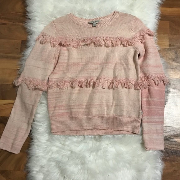 Lucky Brand Pink Sweater Girl’s L/G - Picture 6 of 6